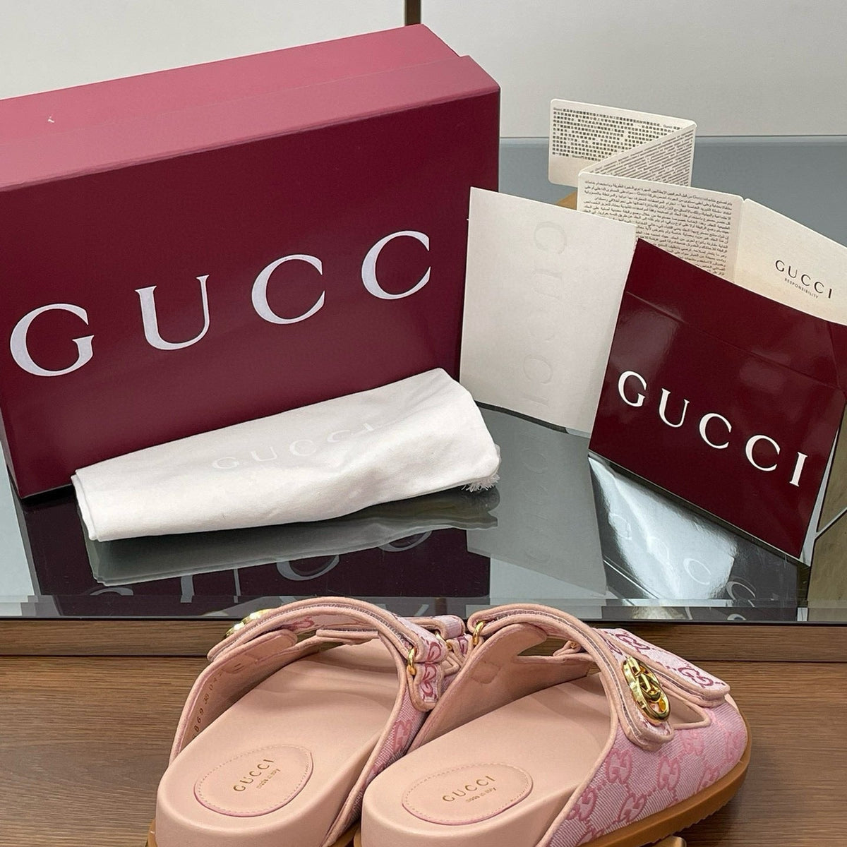Gucci Shoes- Gucci Sandals Premium Designer Casual Shoes