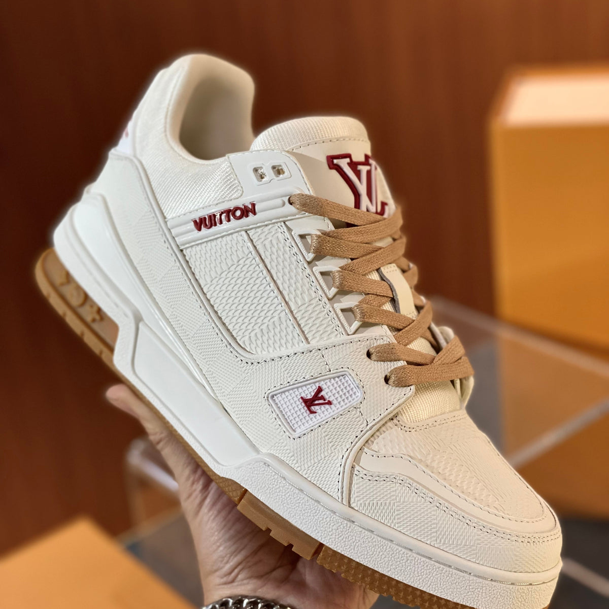 Louis Vuitton Shoes- Louis Vuitton Lou Trainers Luxury Lifestyle Designer Footwear