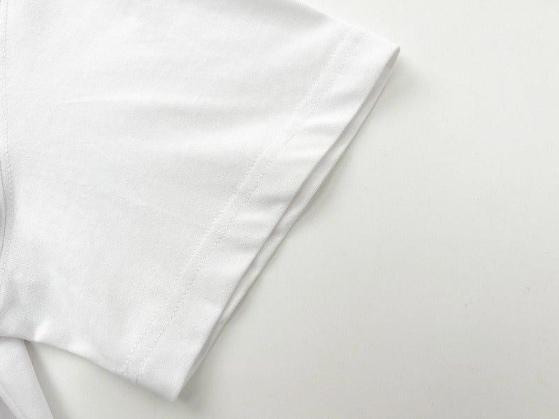 Burberry luxury t-shirt detail shot