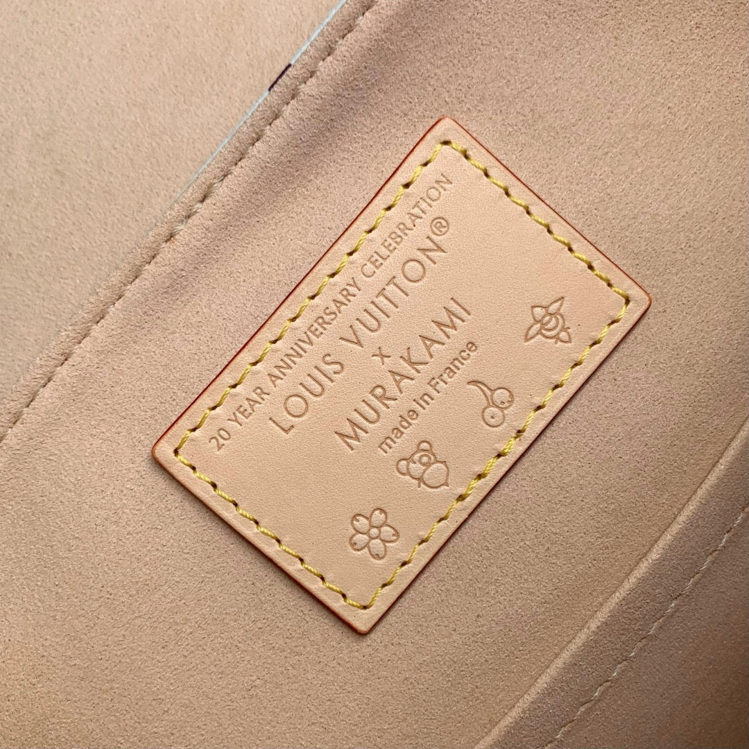 Louis Vuitton Bags- Louis Vuitton Lou x Murakami Venice Backpack Luxury Designer Leather Handbag