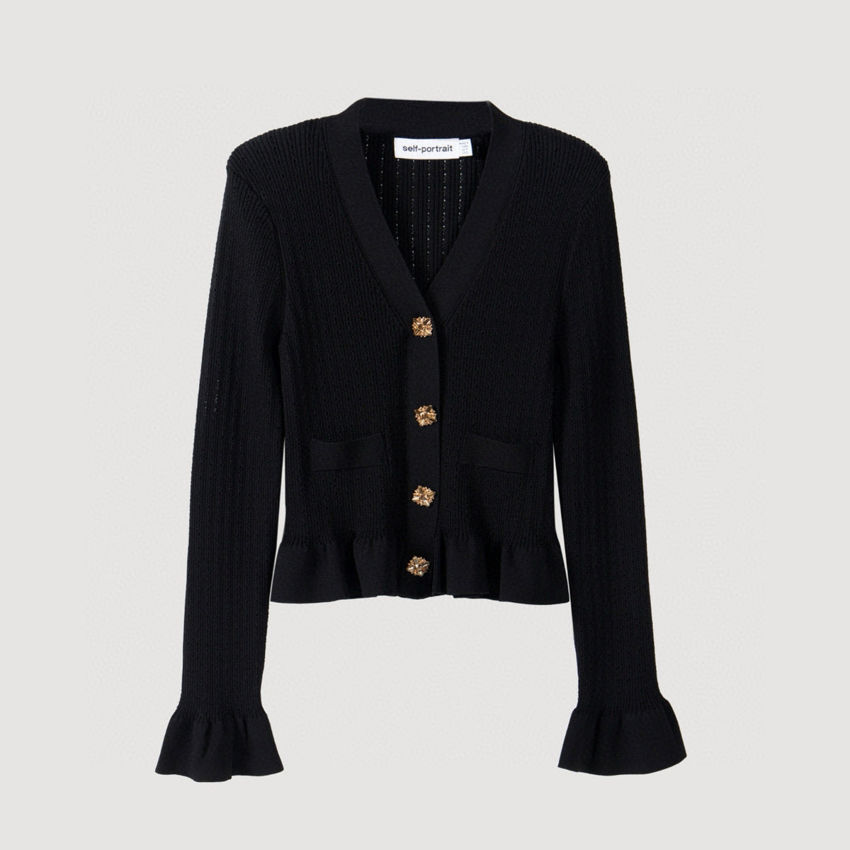 Sweaters- Self Portrait Cardigan Luxury Designer Knit Sweater
