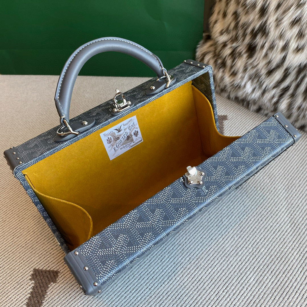 Bags- Goya Grand Hotel Trunk Bag Premium Designer Shoulder Bag
