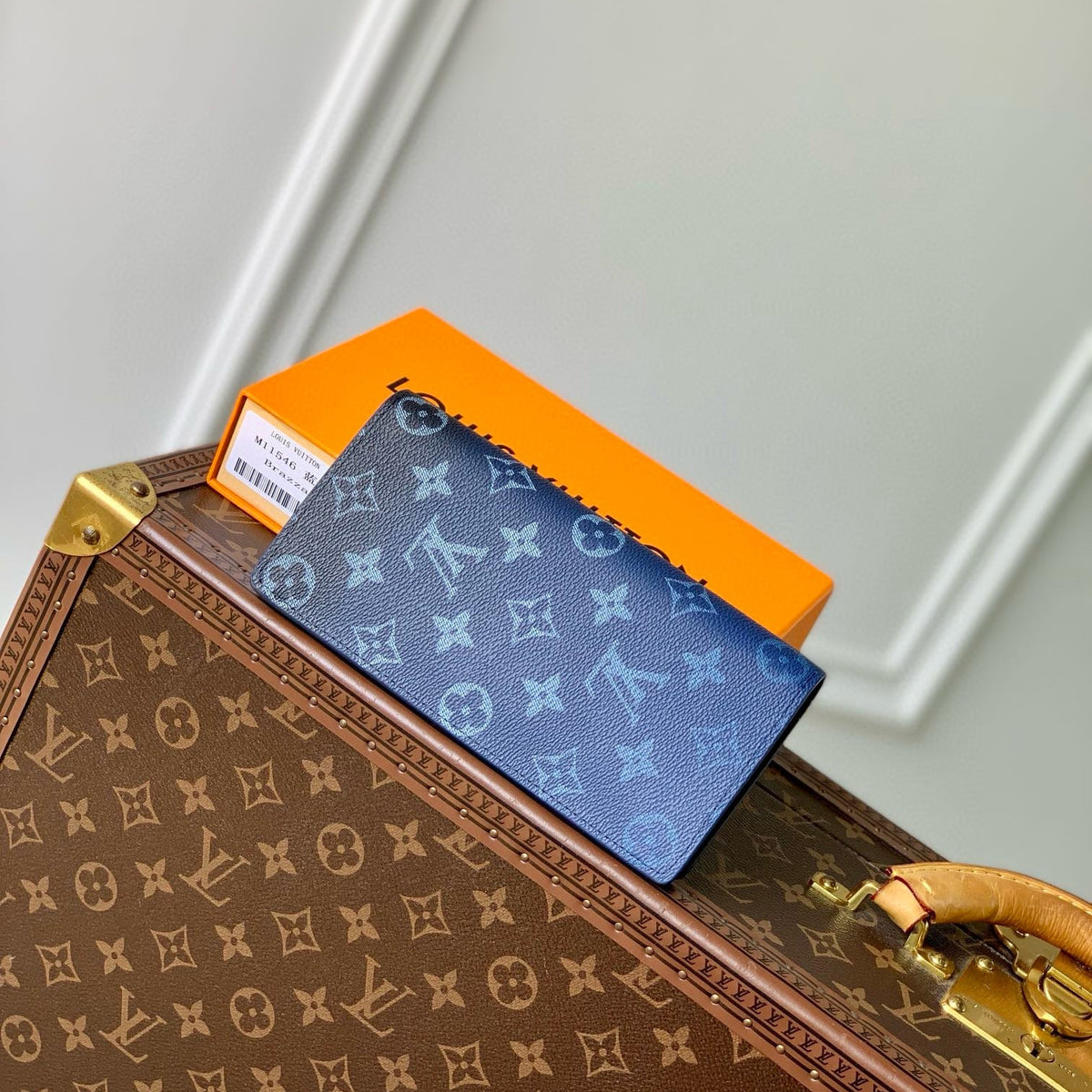 Louis Vuitton Wallets- Louis Vuitton Lou Brazza Wallet Compact Luxury Card Wallet