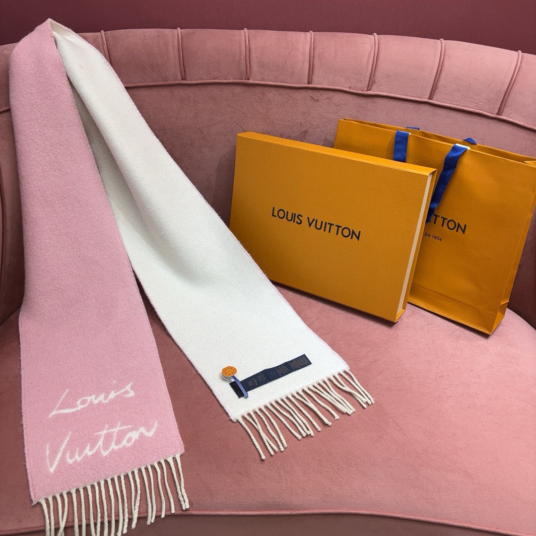 Louis Vuitton Scarves- Louis Vuitton Lou Scarf Elegant Everyday Designer Scarf
