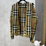 Close-up of Burberry designer clothing craftsmanship