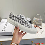 Givenchy Nude Slip-On Sneakers - Close-Up Texture View