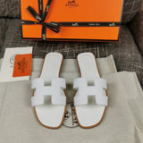 Hermès Nude Ankle Strap Sandals - Sole Detail View