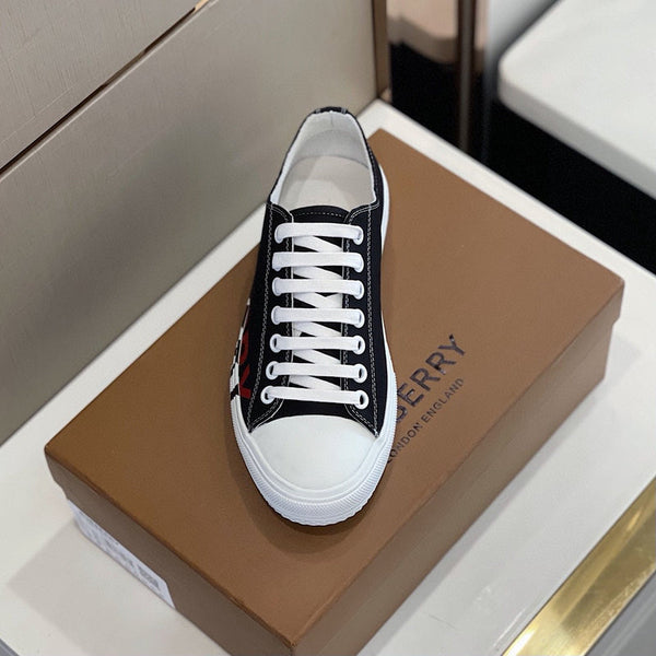 Burberry Grey Classic Ballet Flats - Detail Shot of Craftsmanship
