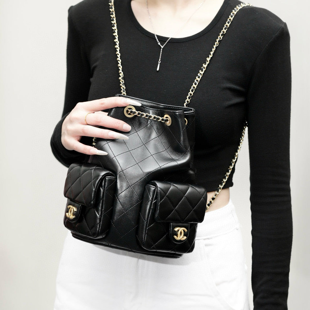Chanel 25 Backpack – luxury designer bag at Velouxe