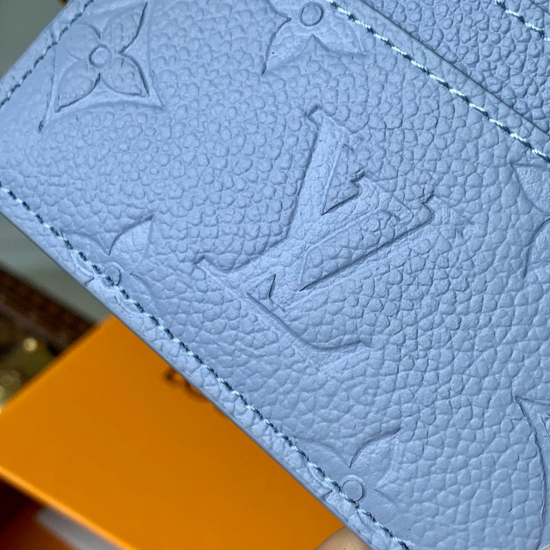 Louis Vuitton Wallets- Louis Vuitton Lou Charms Card Holder Elegant Everyday Leather Wallet