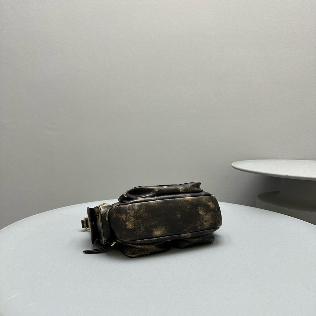 Bags- Miu M Pocket Nappa Leather Bag Elegant Everyday Designer Handbag