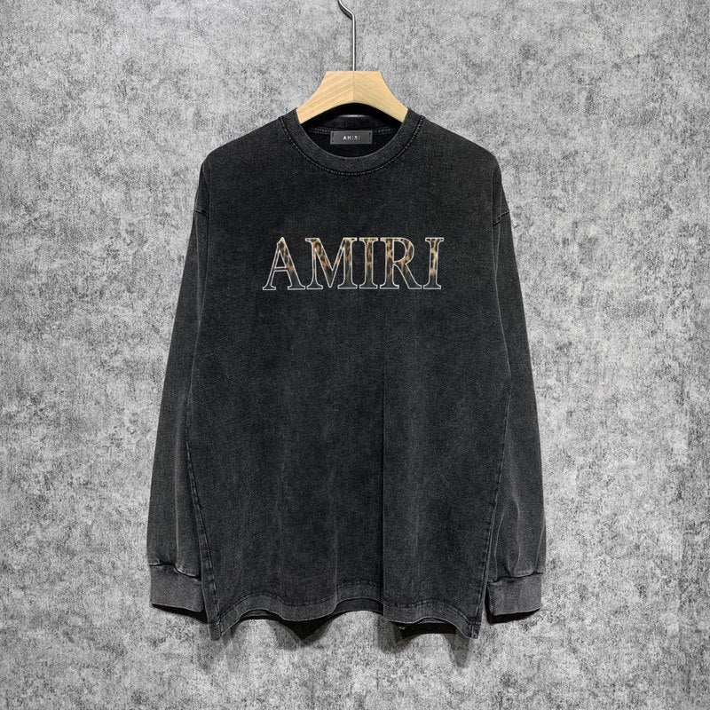 Amiri designer hoodie full view