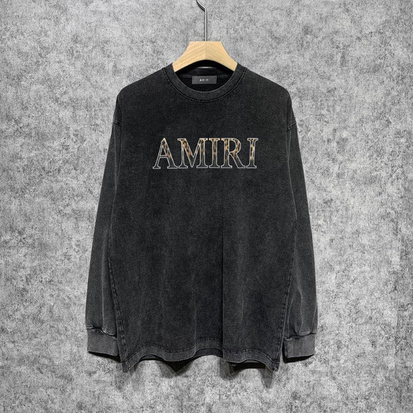 Amiri designer hoodie full view