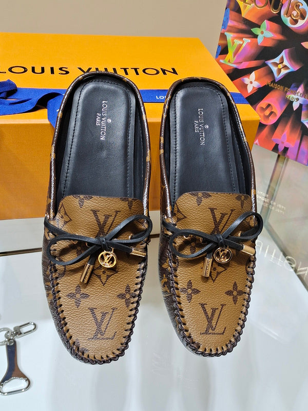 Louis Vuitton White Low-Top Sneakers - Lifestyle Styling Shot