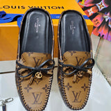 Louis Vuitton White Low-Top Sneakers - Lifestyle Styling Shot
