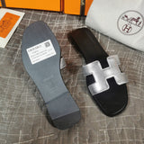 Hermes sandals Style 035 - angled studio shot