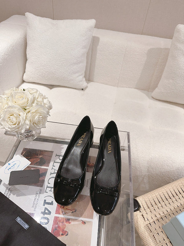 Prada shoes front view designer style