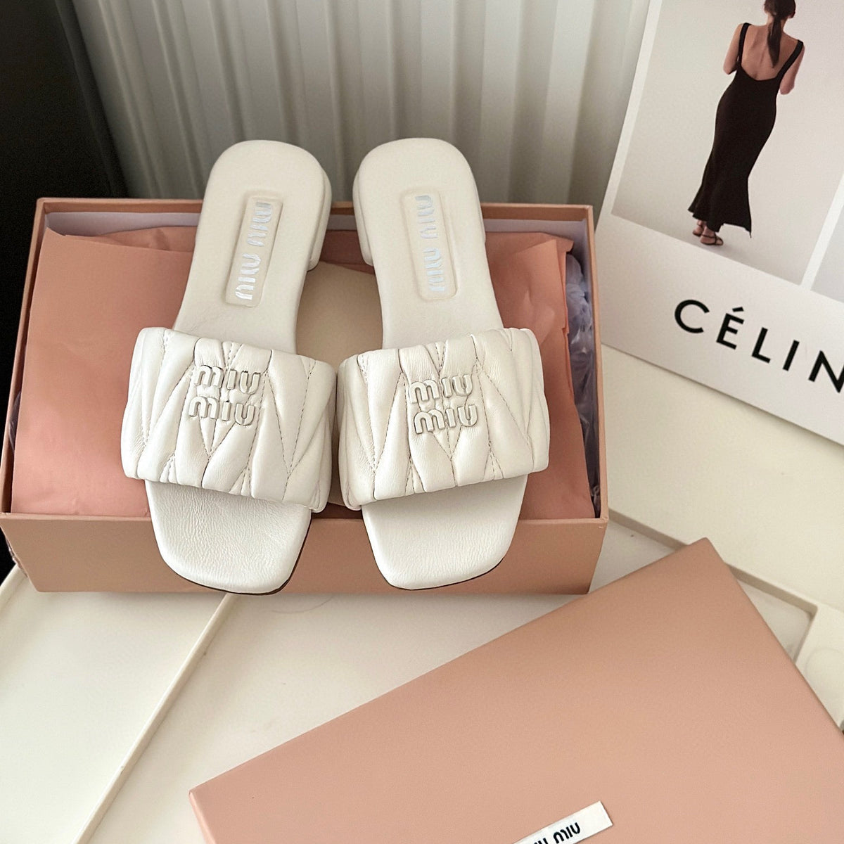 Shoes- Miu M Sandals Luxury Lifestyle Designer Footwear