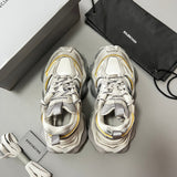 Balenciaga Chocolate Brown Slip-On Sneakers - Lifestyle Styling Shot