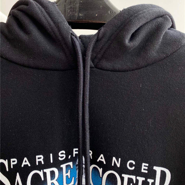 Close-up of Balenciaga designer clothing craftsmanship