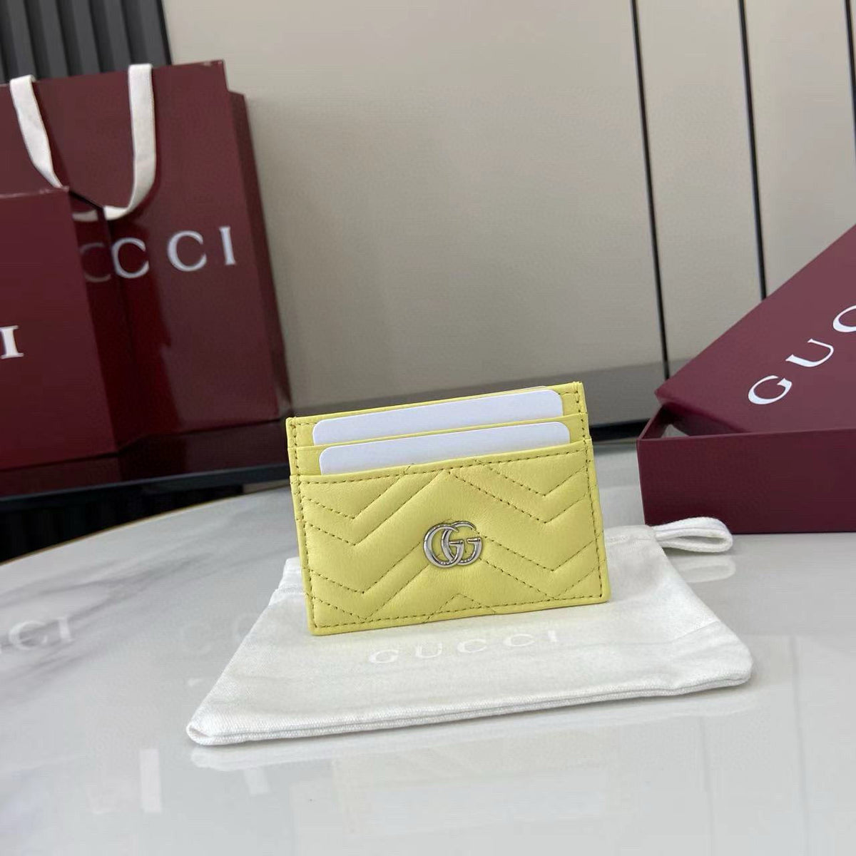 Gucci Wallets- Gucci Card Holder Compact Luxury Card Wallet