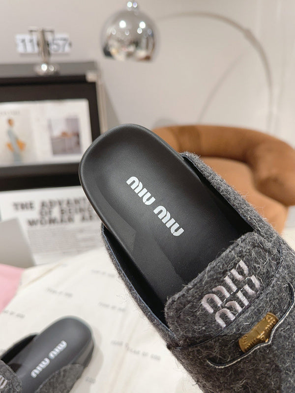 Miu Miu shoes front view designer style
