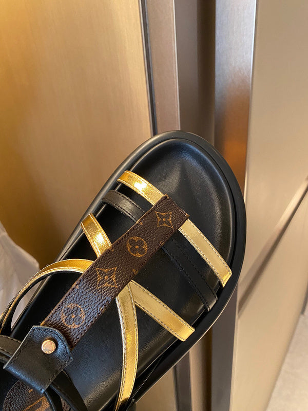 Louis Vuitton shoes Style 392 - texture and material detail