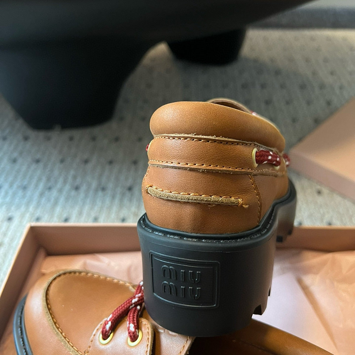 Shoes- Miu M Loafers Luxury Lifestyle Designer Footwear
