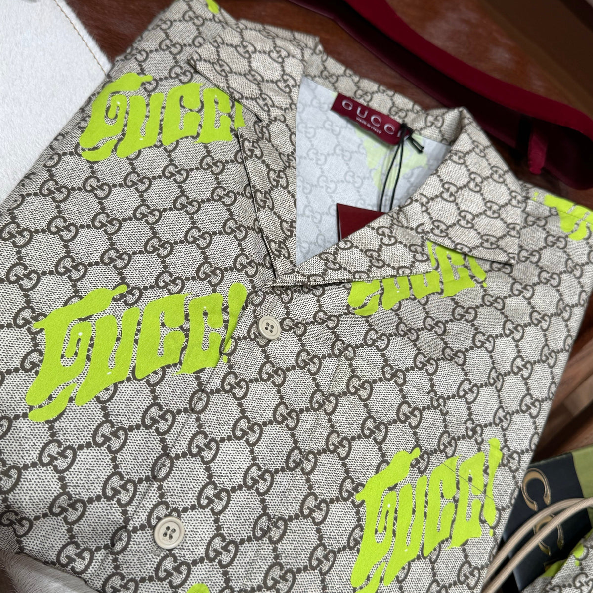 Gucci Tops- Gucci Shirt Premium Designer Casual Top