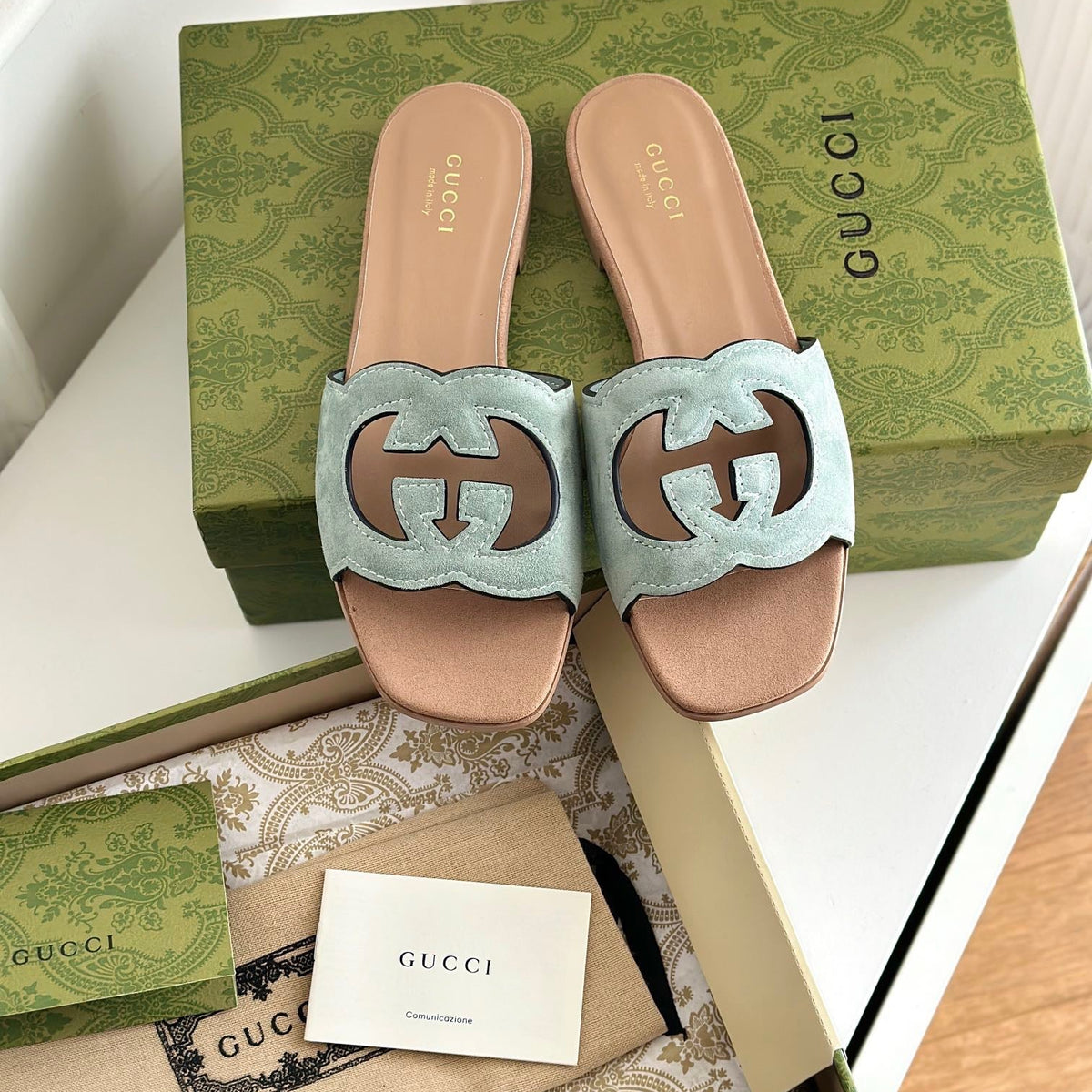 Gucci Shoes- Gucci Cut Out Sandals Comfortable Everyday Designer Shoes