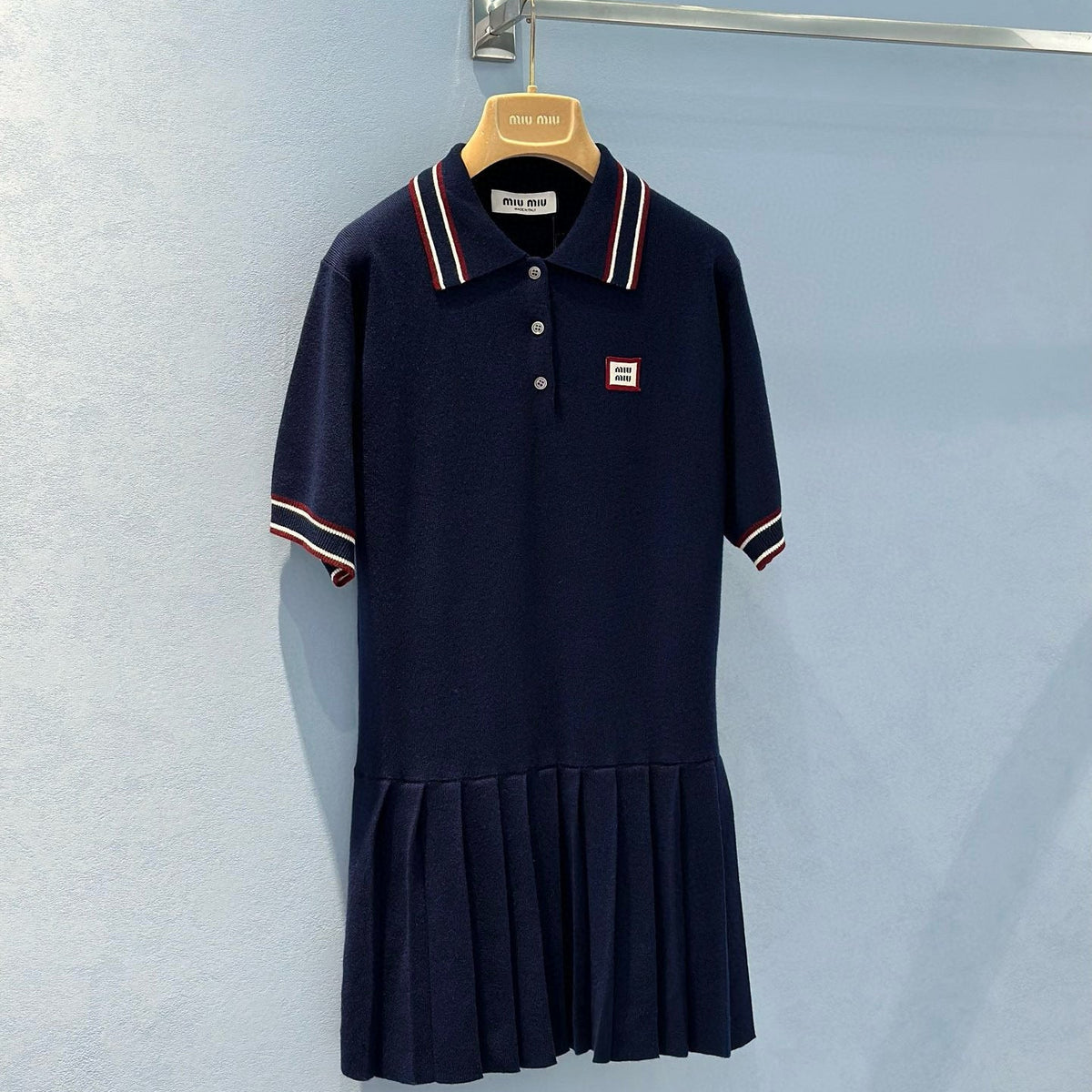 Polo Shirts- Miu M Polo Dress Premium Everyday Polo Shirt