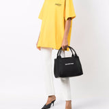 Balenciaga premium totes detail and craftsmanship close-up