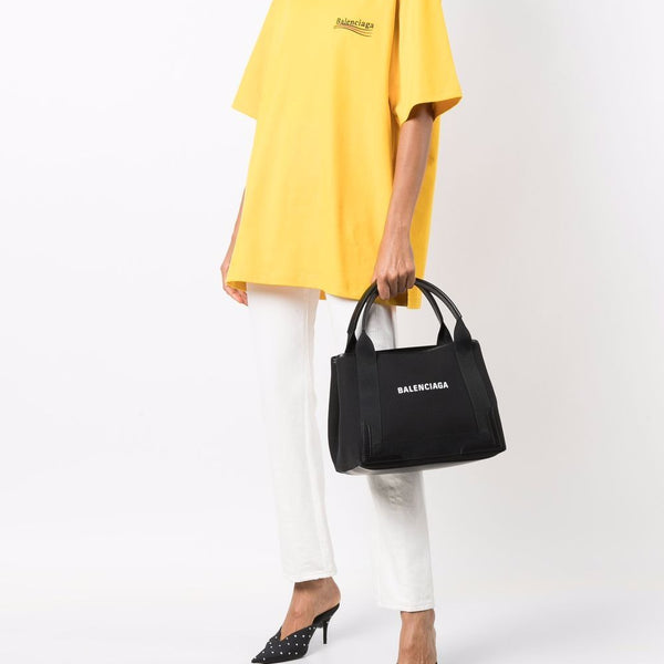 Balenciaga premium totes detail and craftsmanship close-up