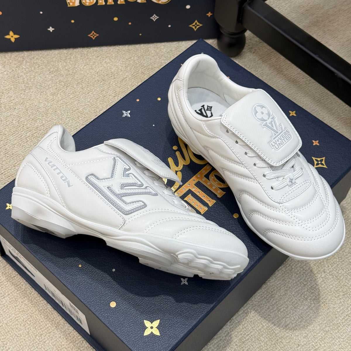 Louis Vuitton Shoes- Louis Vuitton Lou Footprint Sneaker Luxury Lifestyle Designer Footwear