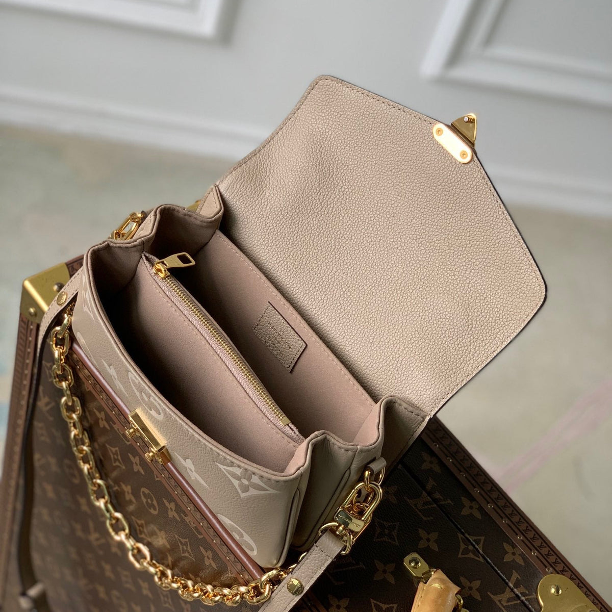 Louis Vuitton Bags- Louis Vuitton Lou Pochette Metis East West Bag Luxury Designer Leather Handbag