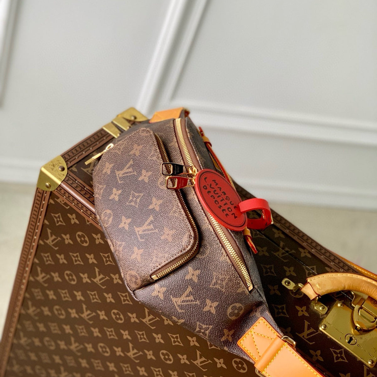 Louis Vuitton Bags- Louis Vuitton Lou Rush Bumbag Premium Designer Shoulder Bag