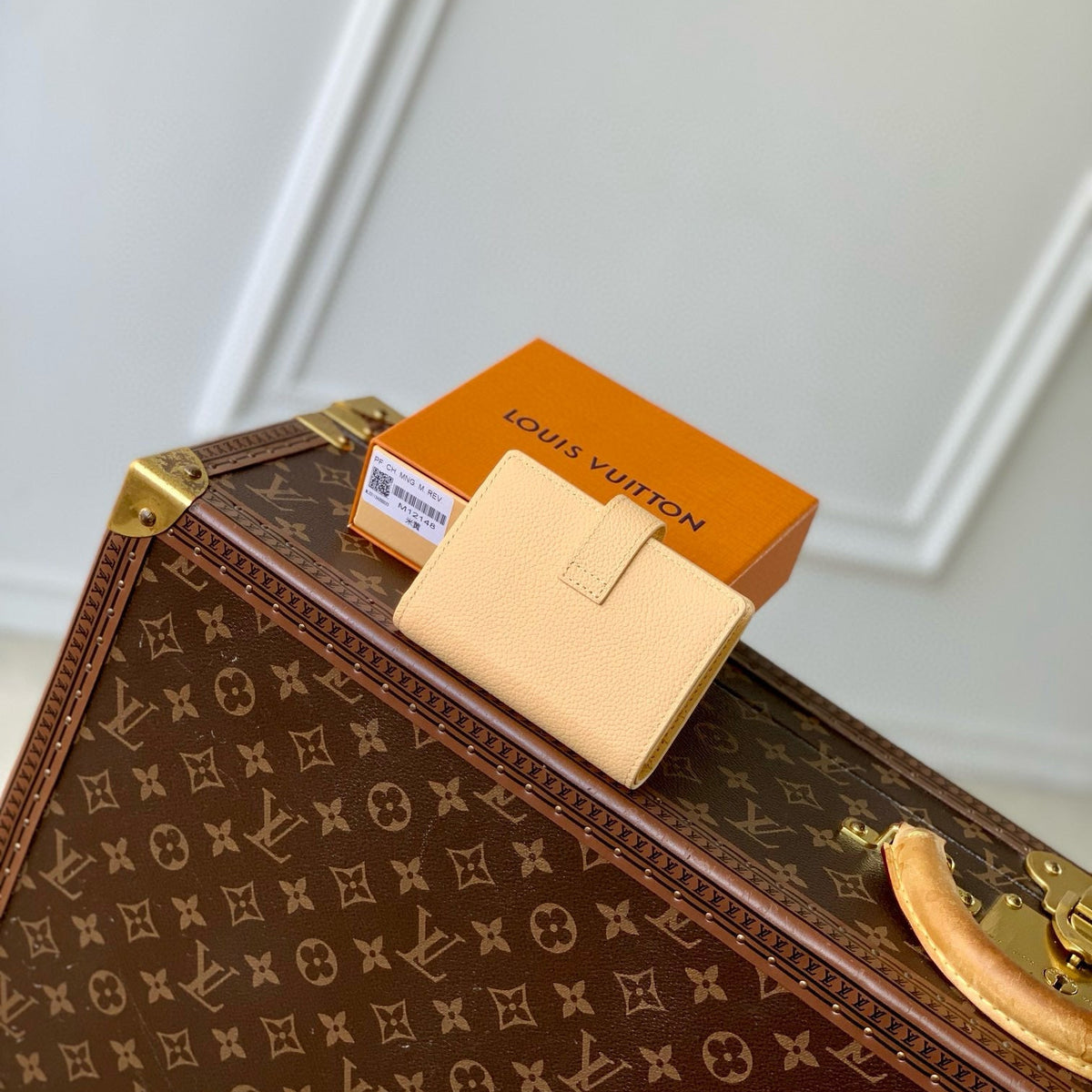 Louis Vuitton Wallets- Louis Vuitton Lou Low Key Compact Wallet Premium Leather Designer Wallet