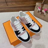 Hermes shoes Style 251 - styled lifestyle view (alternate angle)