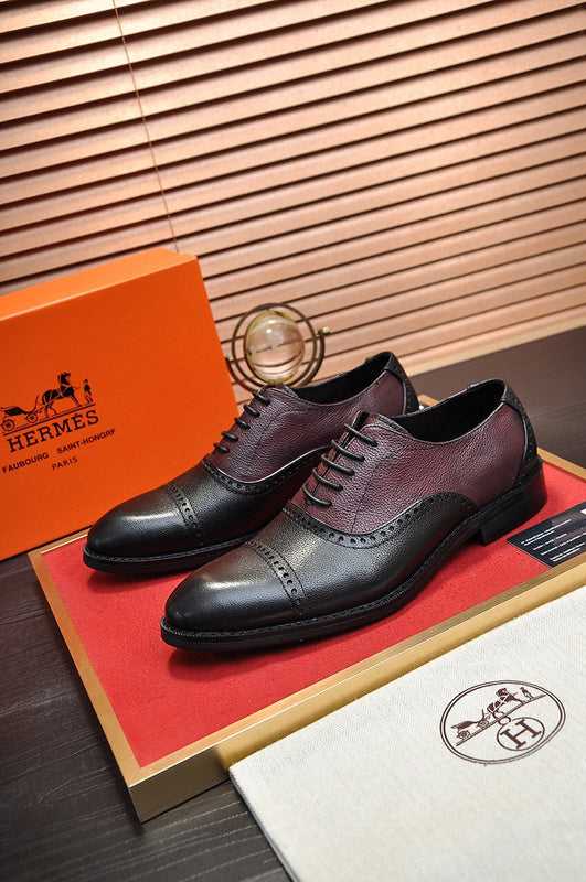 Hermes shoes Style 058 - back heel detail