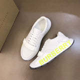 Burberry shoes Style 352 - close-up of statement logo accent