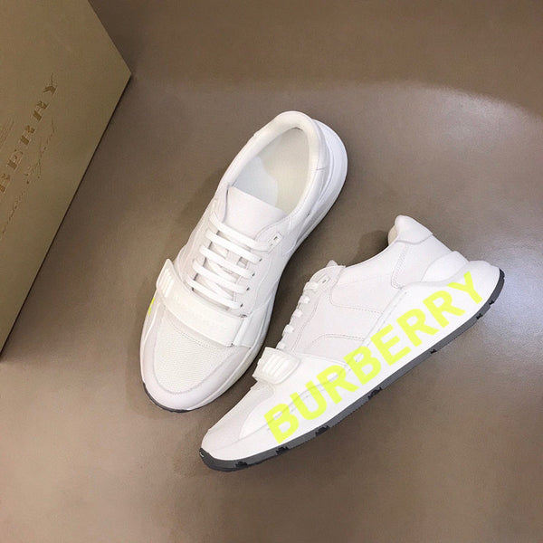Burberry shoes Style 352 - close-up of statement logo accent