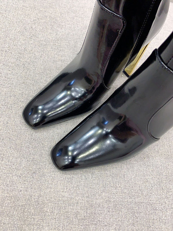 Saint Laurent designer shoes full view