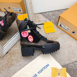 Louis Vuitton shoes front view designer style