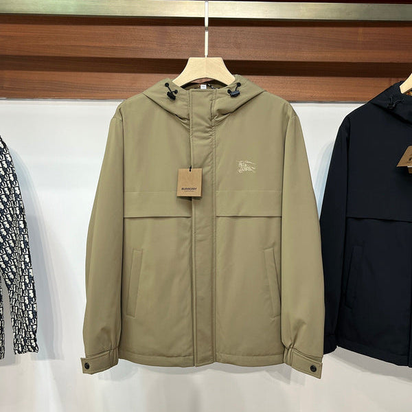 Close-up of Burberry designer clothing craftsmanship