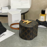 Celine Round Box detail shot – designer craftsmanship and quality
