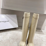 Givenchy Grey High-Top Sneakers - Back View