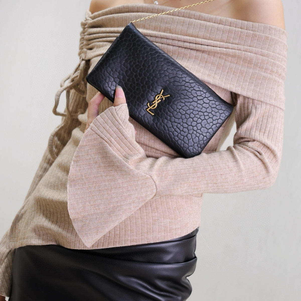 Saint Laurent Bags- Saint Laurent Calypso Mini Bag Premium Designer Shoulder Bag