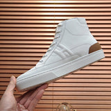 Hermès White Pointed-Toe Flats - Detail Shot of Craftsmanship