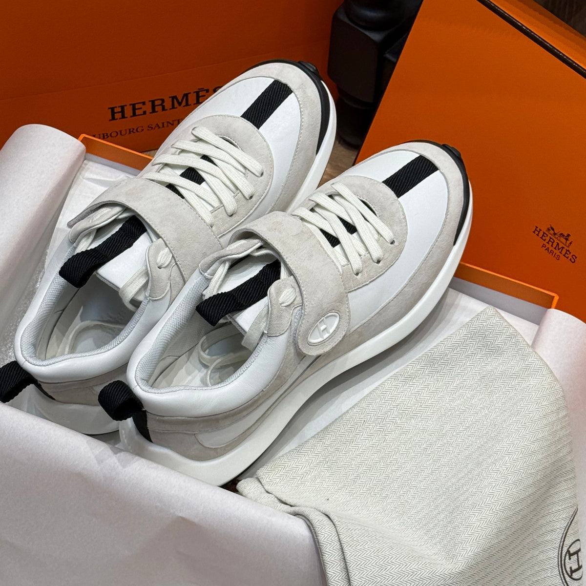 Shoes? Herm Loop Sneaker Premium Designer Casual Shoes
