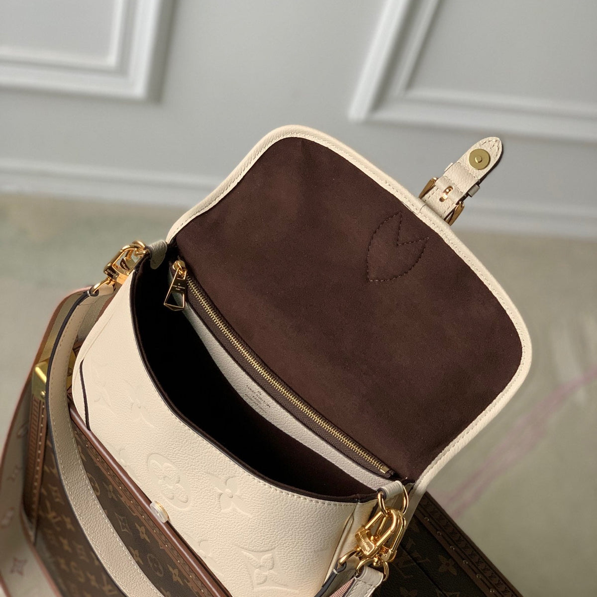 Louis Vuitton Bags- Louis Vuitton Lou Diane Satchel Bag Elegant Everyday Designer Handbag